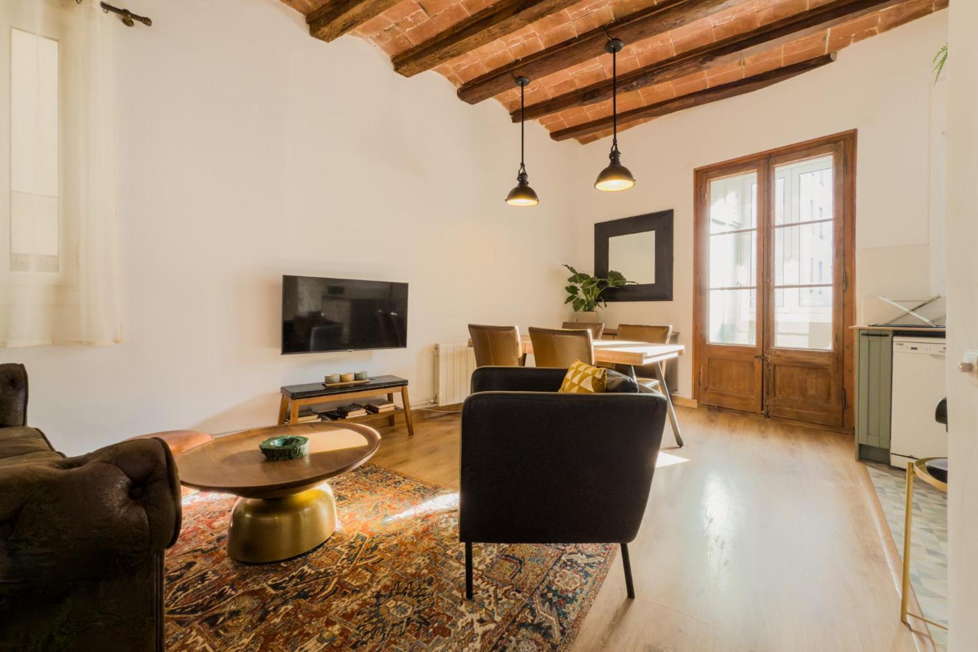 Magalhaes - Trad Flat In Poble Sec, Near Ramblas バルセロナ エクステリア 写真