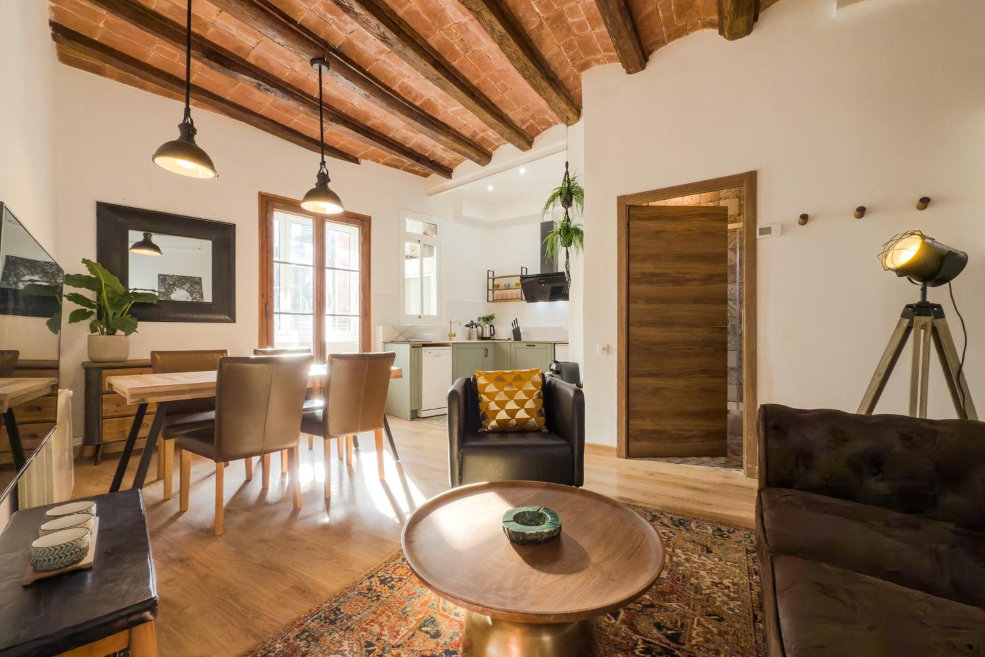 Magalhaes - Trad Flat In Poble Sec, Near Ramblas バルセロナ エクステリア 写真