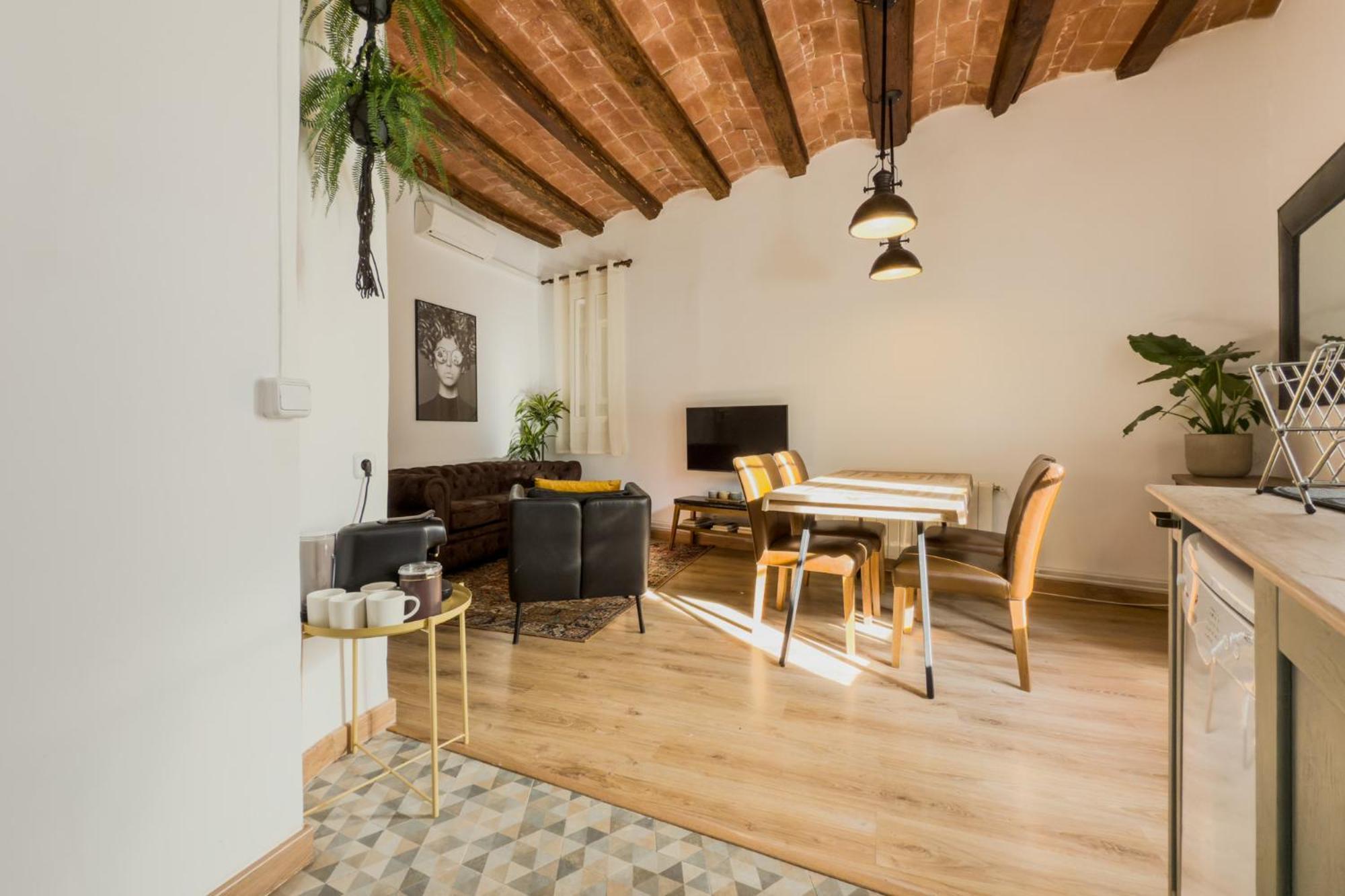 Magalhaes - Trad Flat In Poble Sec, Near Ramblas バルセロナ エクステリア 写真